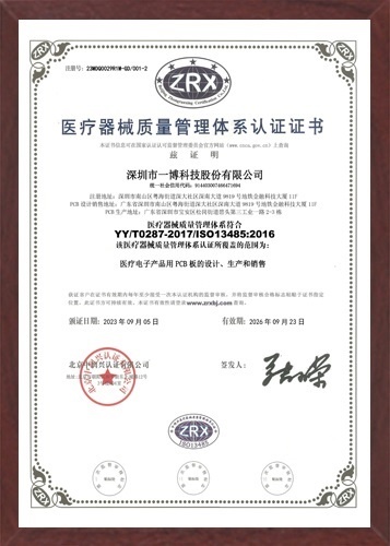ISO13485認(rèn)證