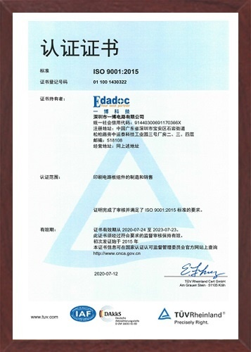 ISO 9001認(rèn)證